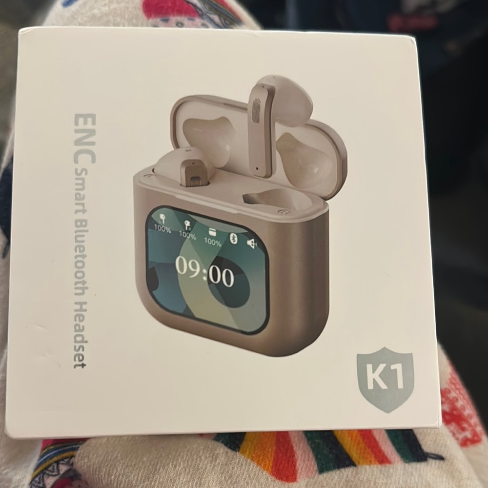 K1 ENC Smart Bluetooth Headset - Gold